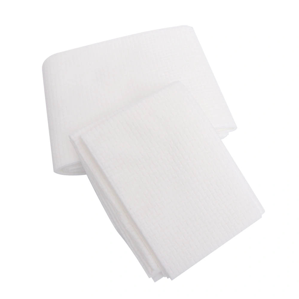 1 Set Disposable Bath Towels Water Absorption Towels Safe Towels (White)