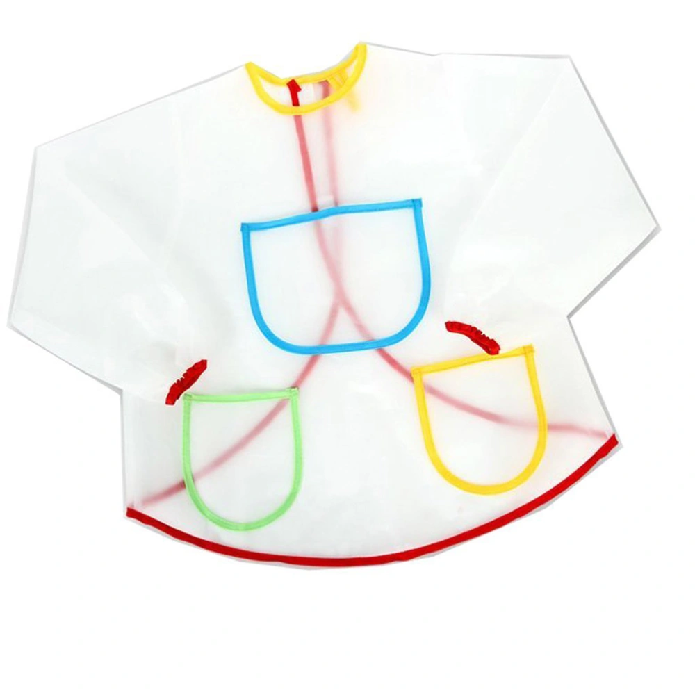 Waterproof Long-sleeved Children Kids Smock Apron for Painting