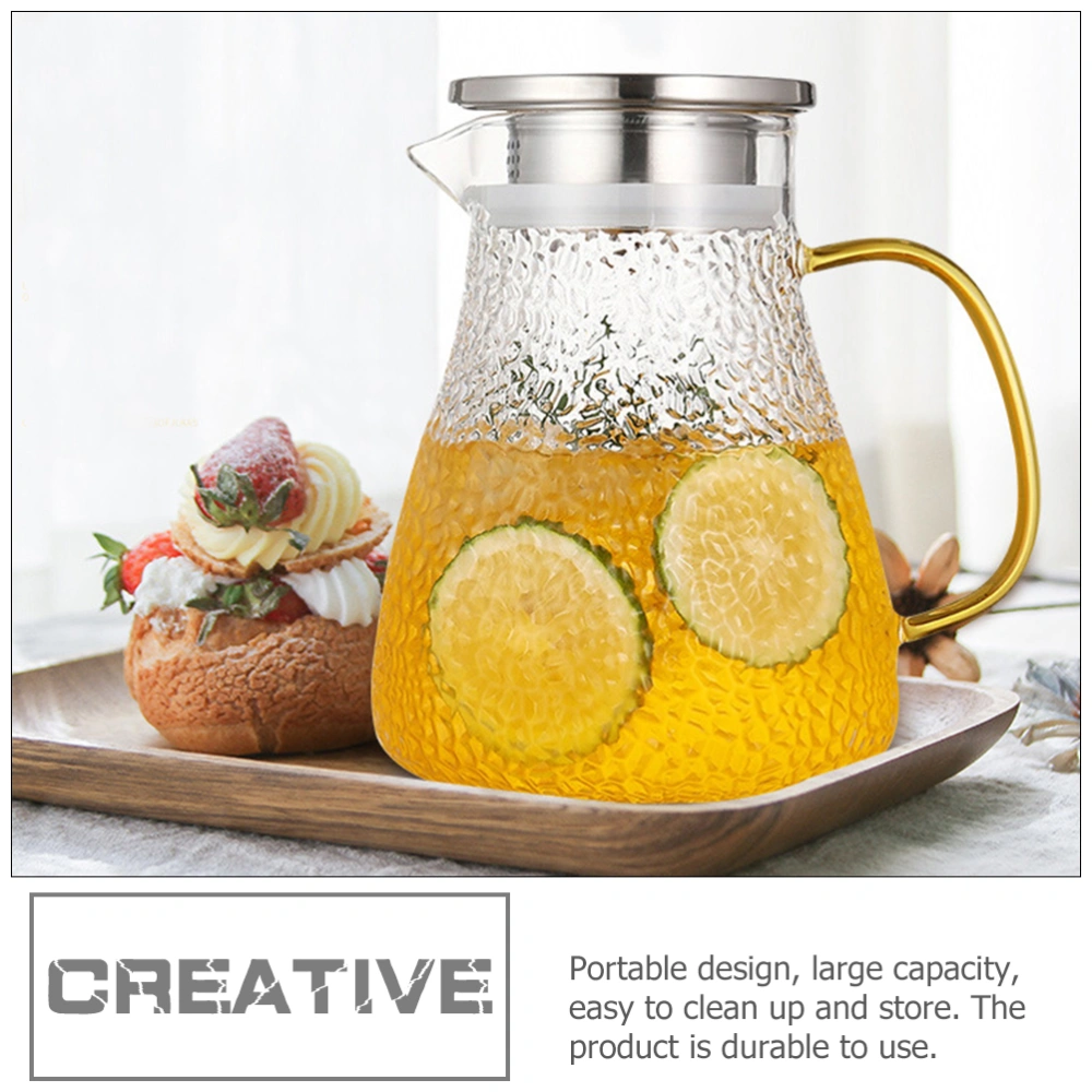 Household Juice Pitcher Convenient Water Pitcher Delicate Beverage Pitcher Home Accessory