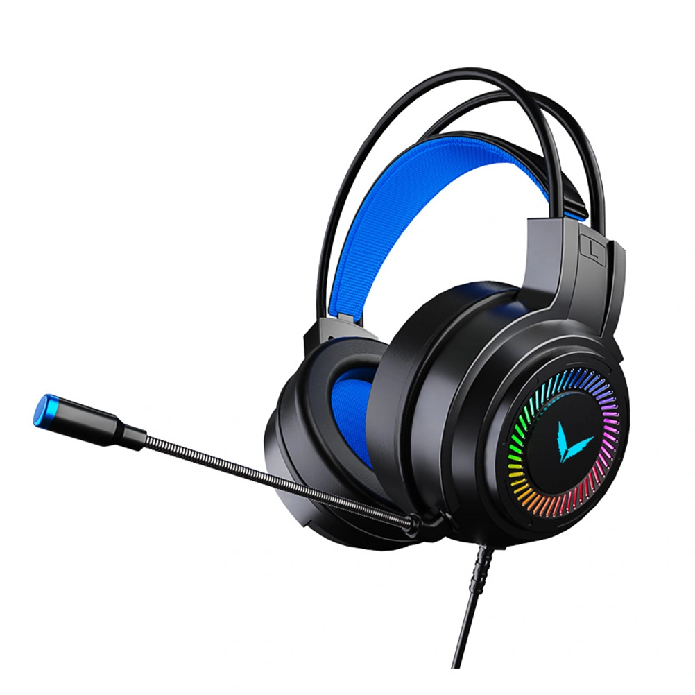 Gaming Headset Noise Reduction Microphone 3.5mm 7.1 Channel Computer Earphone