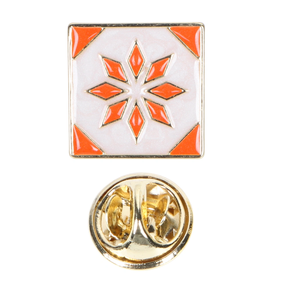 1Pc Rectangular Square Shaped Flower Pattern Designed Style Shirt Sleeve nail Copper Plated Cufflinks