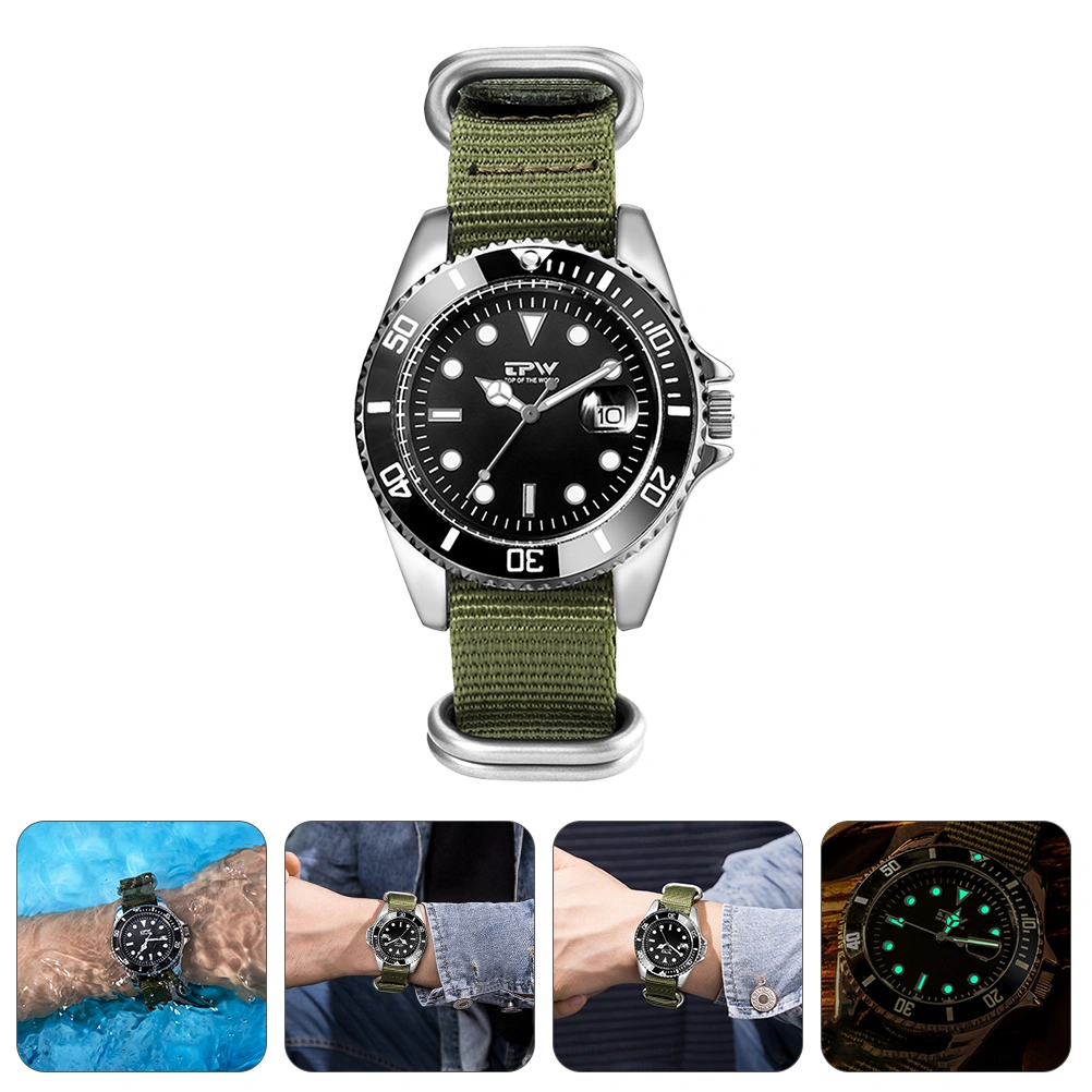 1pc Fashion Sports Quartz Watch Business Quartz Watch Male Business Watch