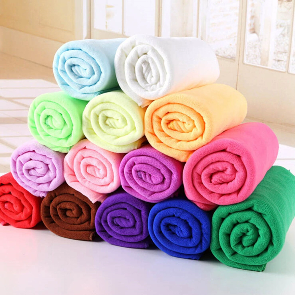 70x140CM Microfiber Towels Large Quick Dry Bath Towel for Spa Beach Swimming Camping (Green)