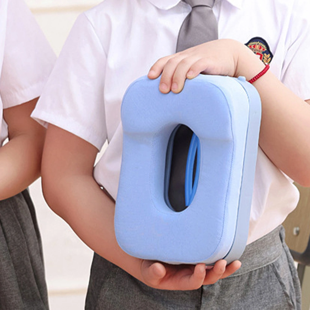 Portable Nap Pillow Face Down Nap Pillow Breathable Sleeping Pillow Face Down Desk Pillow
