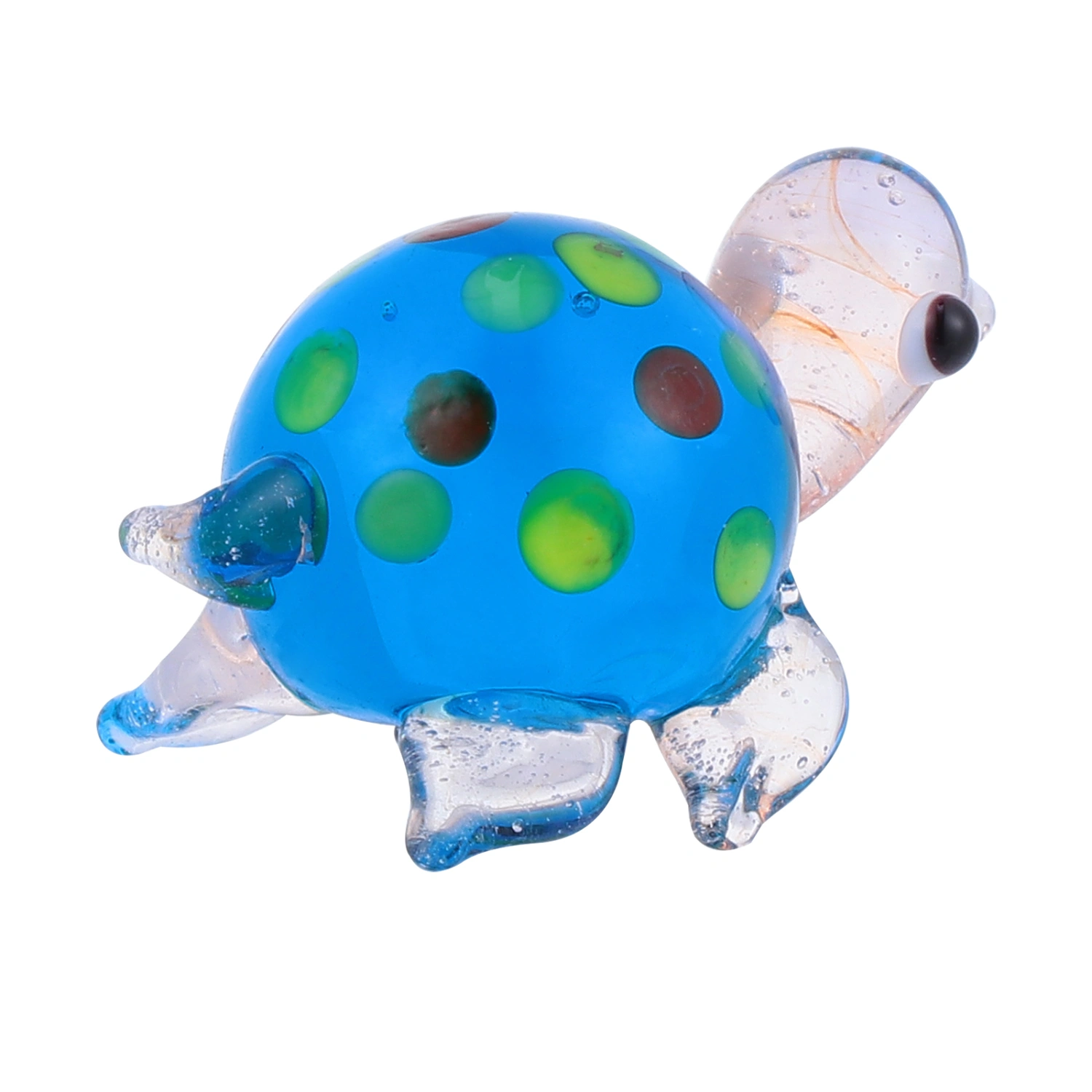 Handmade Tiny Turtle Colorful Glass Turtles Ornaments Micro Landscape Decor