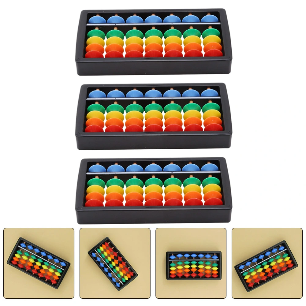 3pcs Abacus Math Learning Toys Kids Educational Toys Children Math Learning Tool