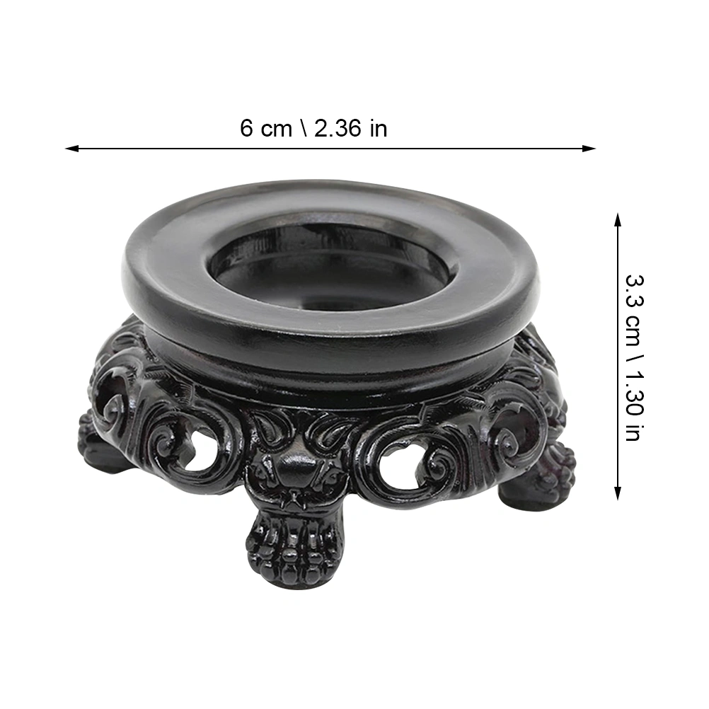Crystal Ball Holder Resin Crystal Ball Stand Antique Style Crystal Ball Base Adornment