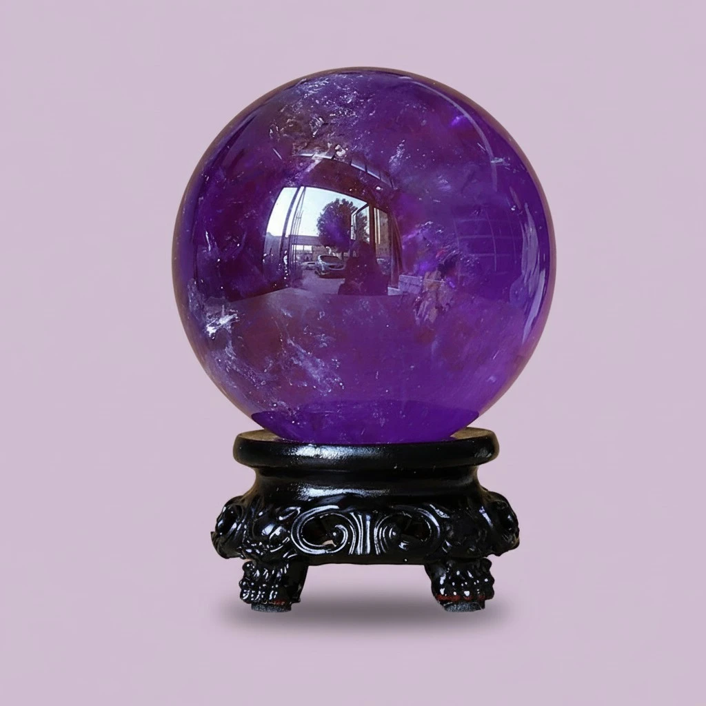 Crystal Ball Holder Resin Crystal Ball Stand Antique Style Crystal Ball Base Adornment