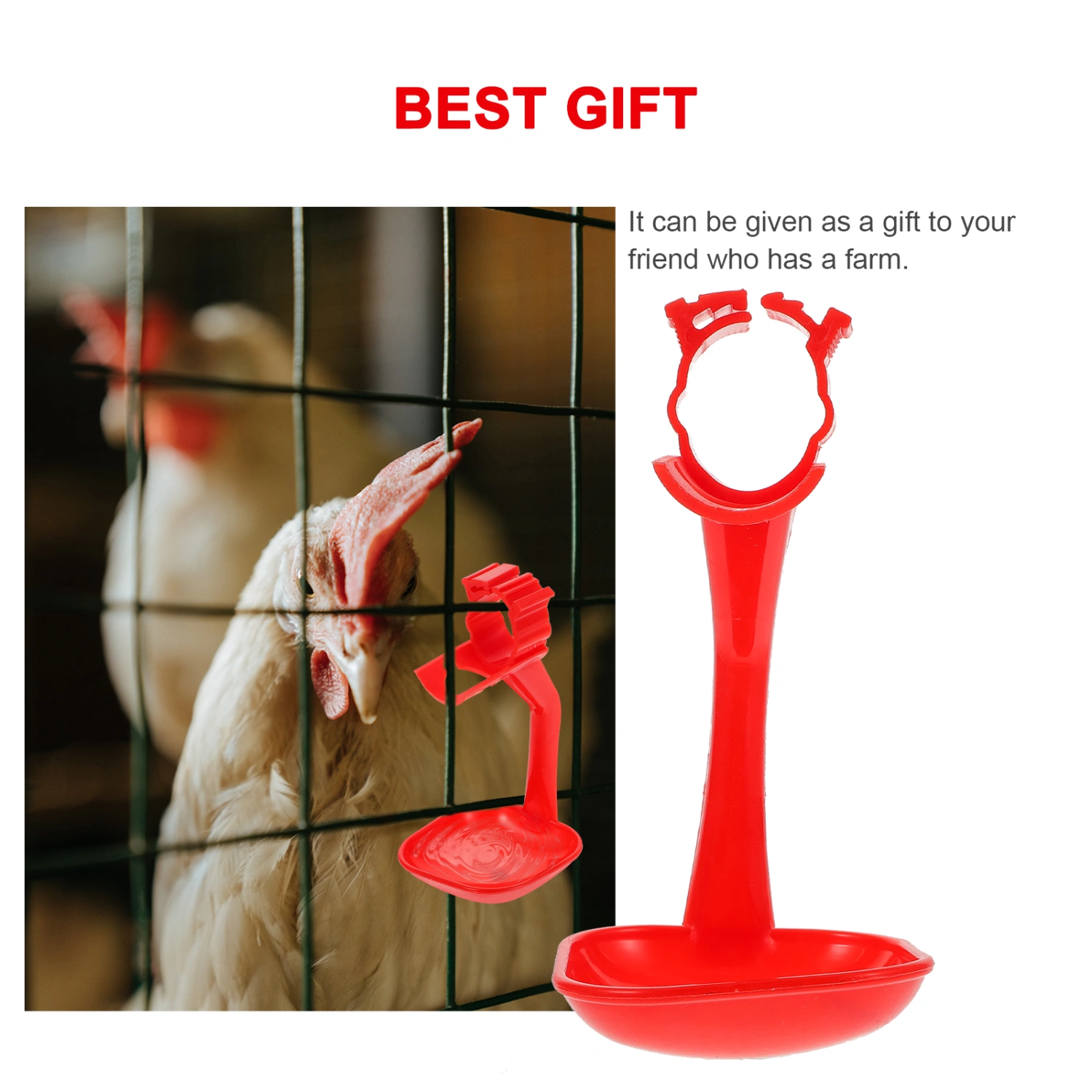 10Pcs Poultry Drinking Bowl Duck Water Dispenser Pigeon Chicken Water Cup