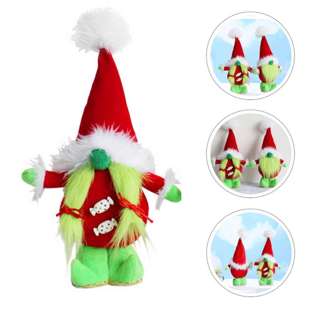 1 Pc Christmas Party Stuffed Doll Interesting Gnome Doll Useful Party Supply