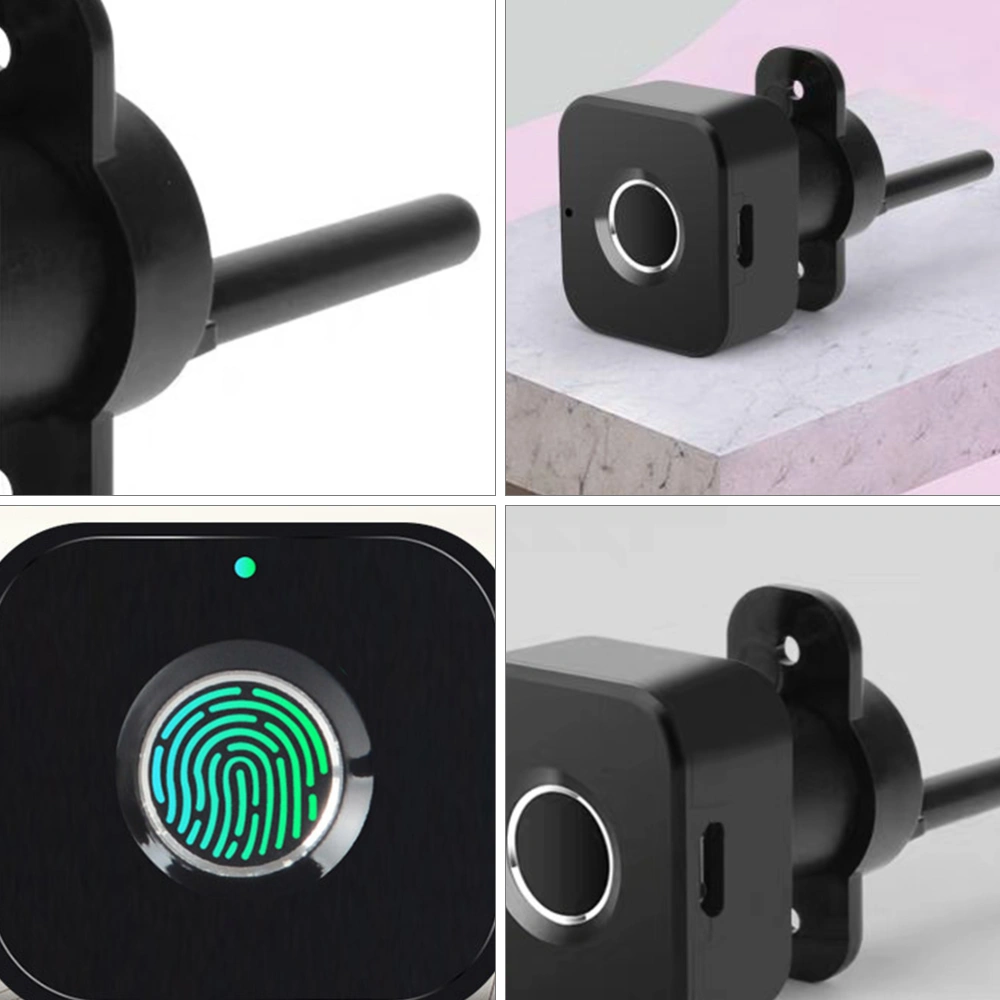 1Pc  Intelligent Electronic Fingerprint Unlocking Drawer USB Fingerprint Lock