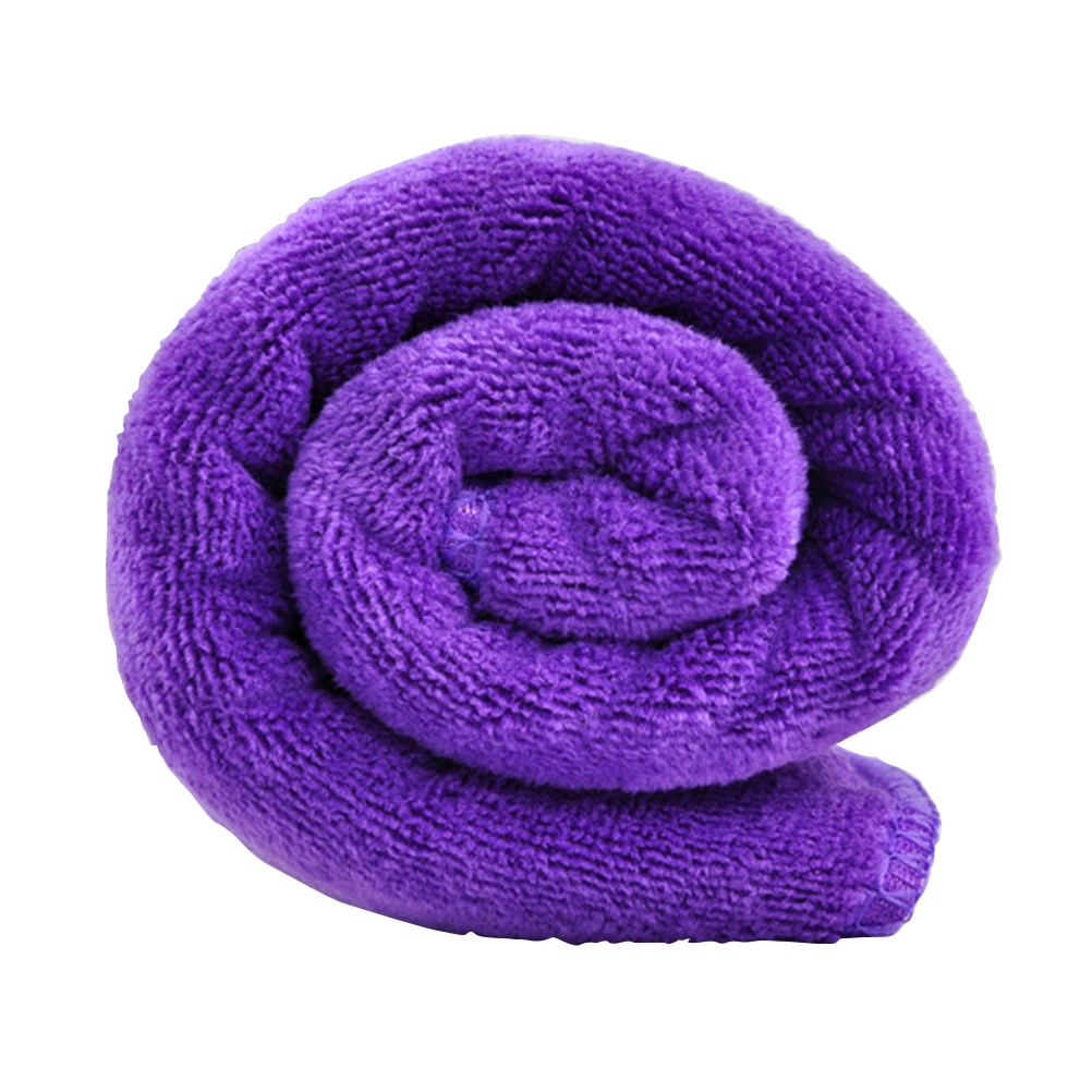 Quick Dry Absorbing Salon Towels Gym Towels Hand Towel Maximum Softness 35 x 75cm (Purple)