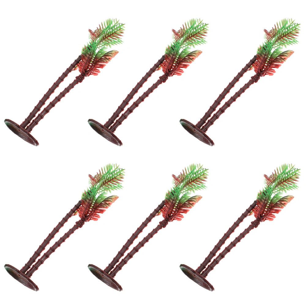 20PCS Sand Table Game Coconut Tree Model Micro-landscape Coconut Plant Decor