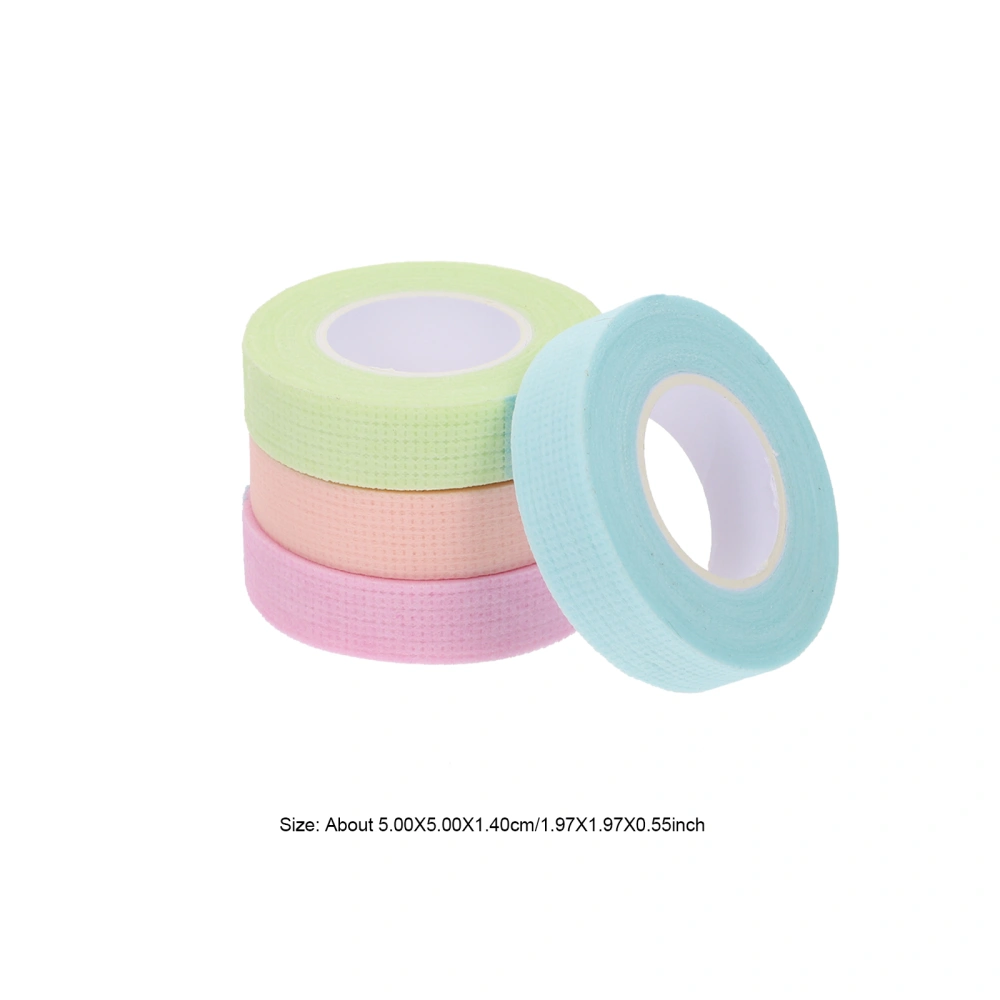 8 Rolls Disposable Tapes Facials Eyelash Extension Stickers Non-woven Bands (Assorted Color)