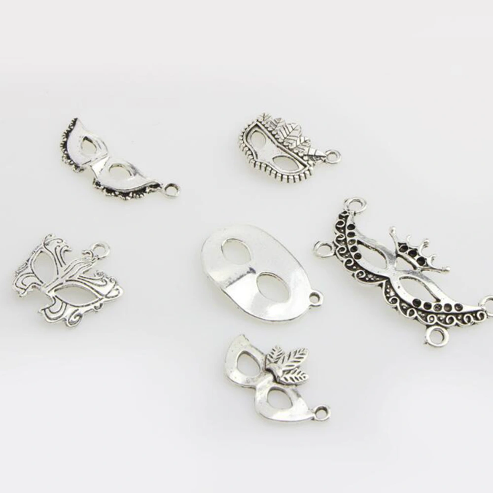 50pcs Alloy Halloween Pendant Charms DIY Jewelry Making Accessories for Bracelet Tibetan Silver