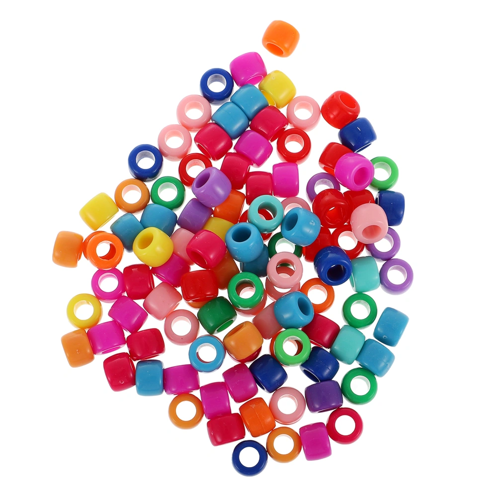 500Pcs Necklace Making Beads Loose Beads Spacer Beads Colorful Spacer Beads Assorted Color