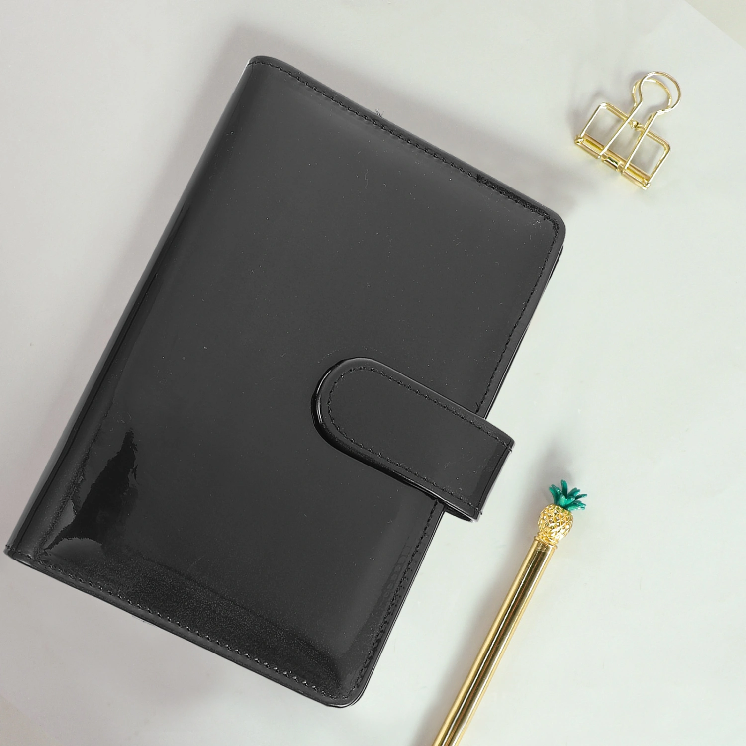 1 Set of Budget Binder Loose Leaf Money Binder Decorative A6 Binder Students Cash Budget