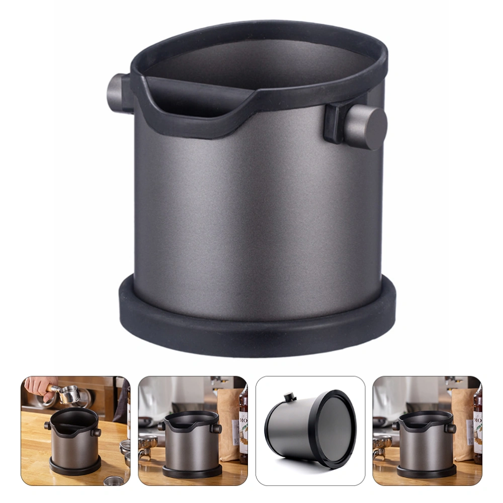 1pc Coffee Knocking Box Coffee Powder Bucket Espresso Knock Ground Box