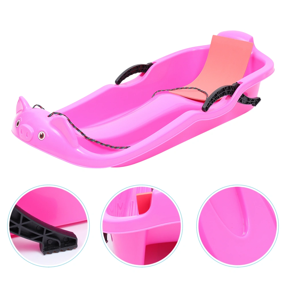 1pc Adorable Sleigh Car for Children and Adults Wear-resisting Skiing Board