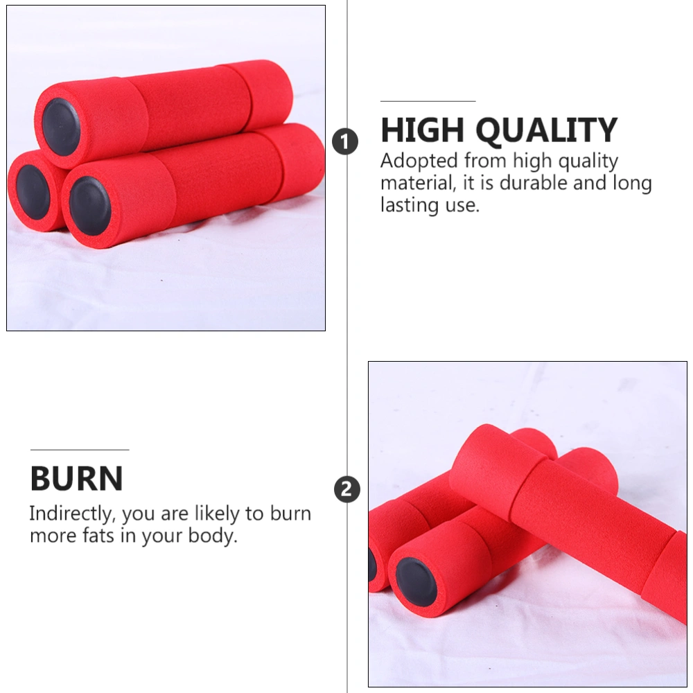 2pcs Foams Covered Dumbbells Hand Weights Fitness Equipments for Women