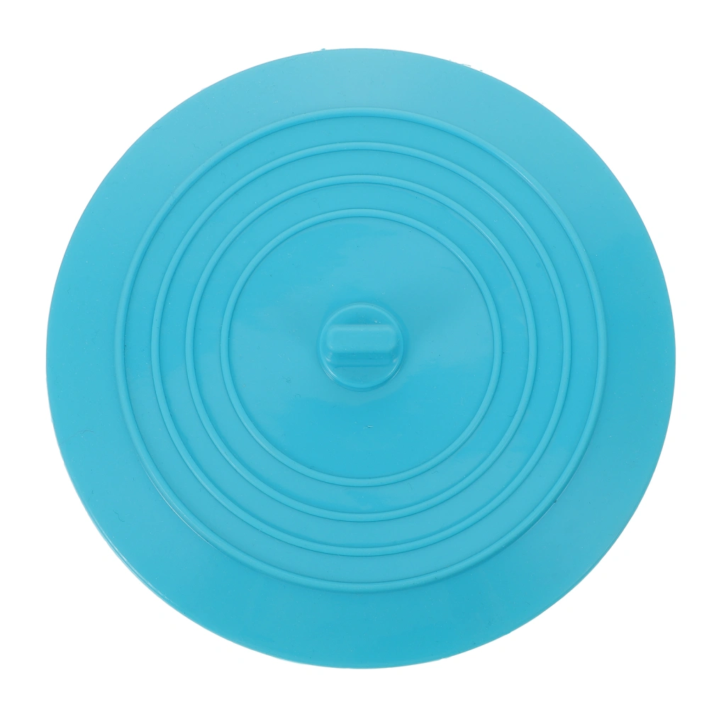 Bathtub Drain Cover Bath Plug Silicone Drain Stopper Tub Drain Stopper(Blue)