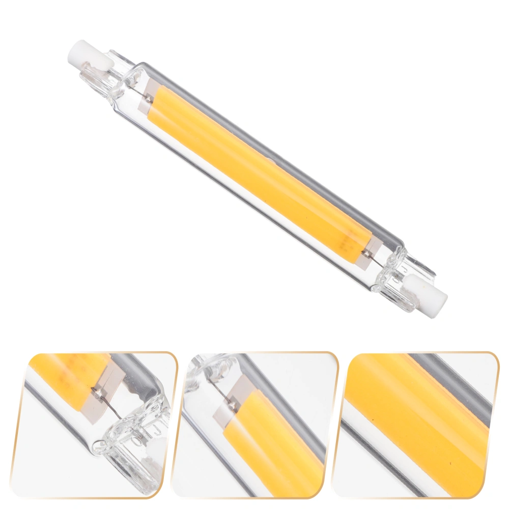 1PC Horizontal Plug-in LED Double-ended Lamp Glass R7S 118MM Replace Halogen Lamp