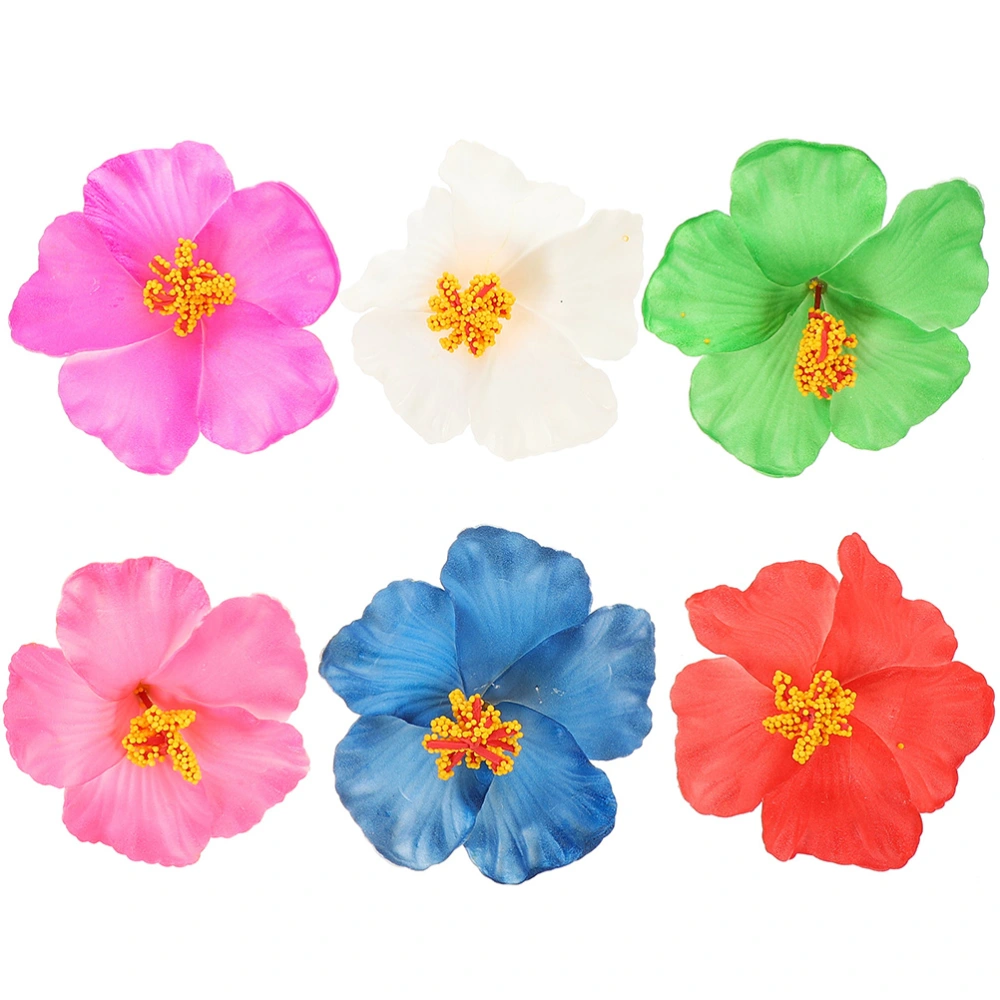 6pcs Bohemian Hair Clips Flower Hairpin Flower Clips Flower Hair Barrettes for Women Girls