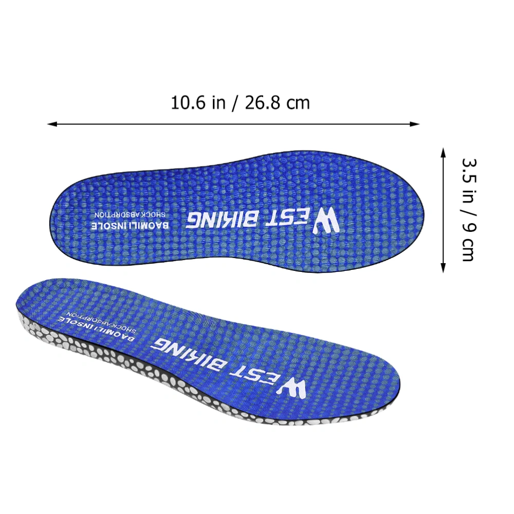 1 pair of Breathable Insole Sweat Absorption Shoes Pads  Foot Care Cushion