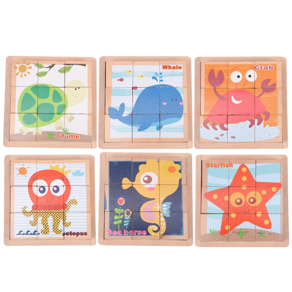 1 Set Kids Early Education Puzzle Board Moving Jigsaw Puzzle Kid Intelligence Toy