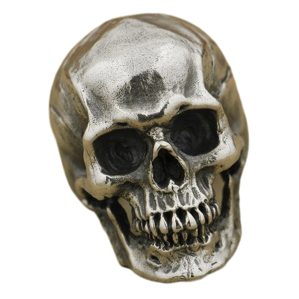 Skull Ring Retro Carved Crack Ring Ghost Head Ring Jewelry Accessories Ring