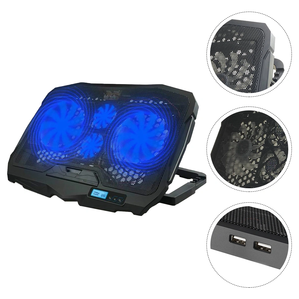 1Pc Laptop Radiator Multifunctional Cooling Notebook Rack Silent Laptop Cooler