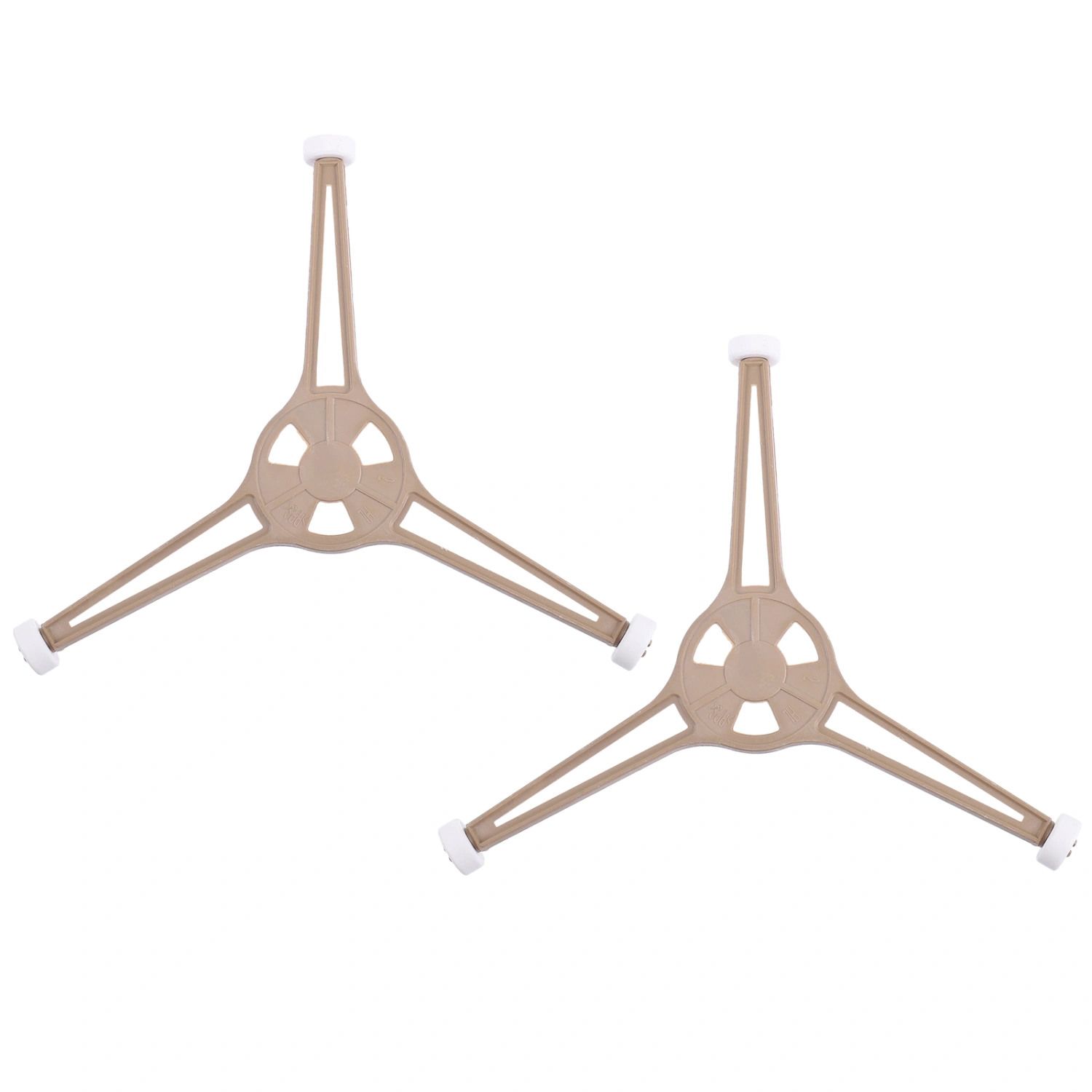 2pcs Triple Arm Microwave Turntable Ring Microwave Glass Plate Tray Support Holder