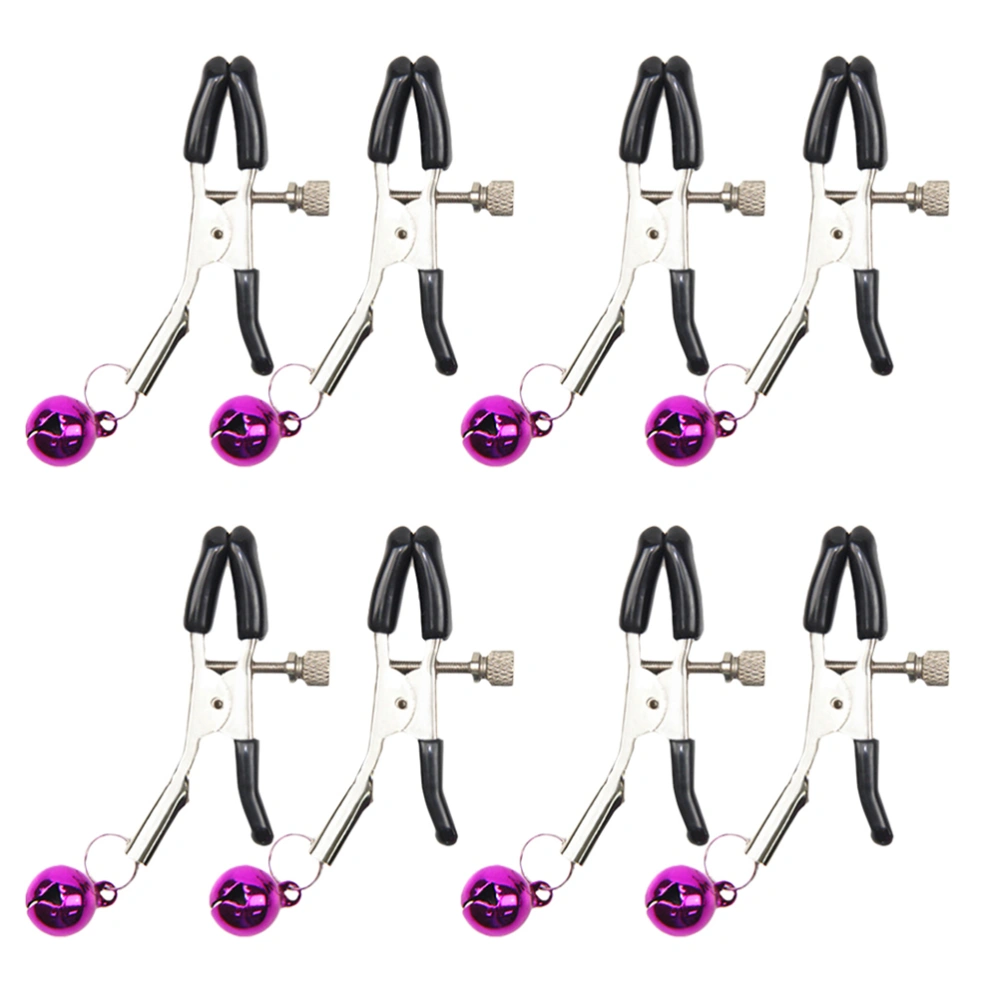 4 Pairs Woman Sexy Clamp Breast Bdsm Adult Fetish Teasing Sex Toy