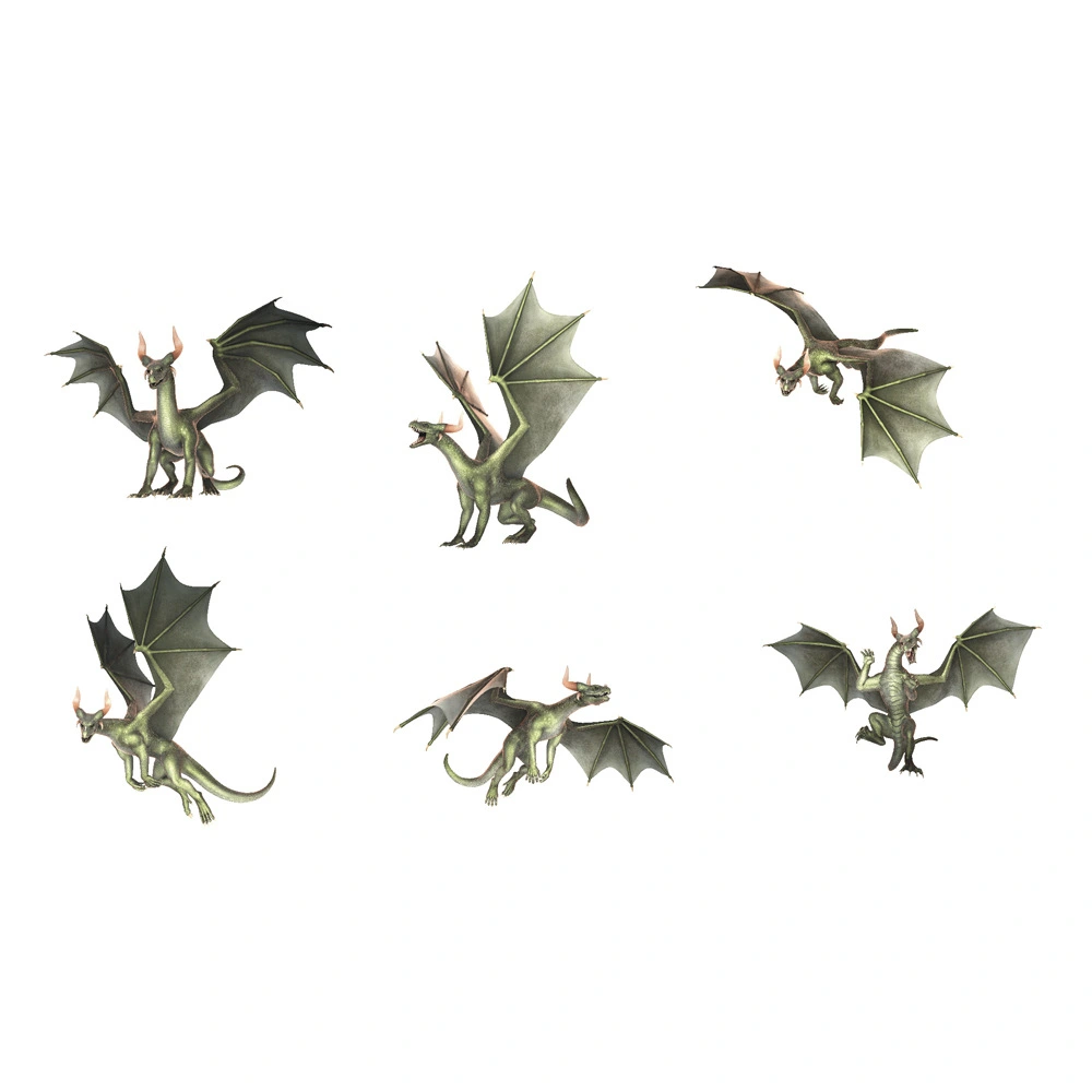 12Pcs Dragon-Pattern Window Decal Cabinet Window Sticker Self-Adhesive Window Sticker