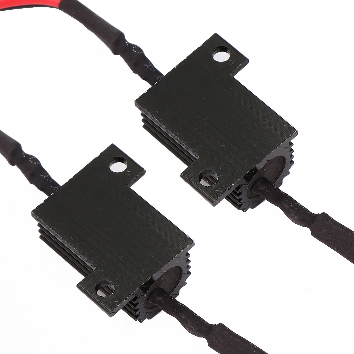 4pcs Motorcycle Resistance Power Resistor Load Decoding Resistor for LED Turn Signal Flash No Flashing Repairing 25W 6.8RJ