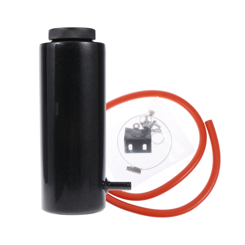 800ml Aluminum Alloy Oil Breathable Pot Ventilation Oil Tank Modified Car Oil Tank With Air Filter Oil Pot Anti-Rust Wear Oil Pot Black