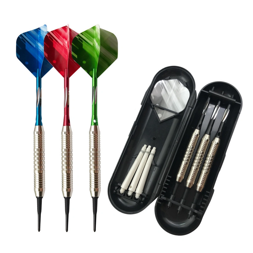 1 Set Professional High-End Darts Pin-Type Darts 18g Hard Darts for Bar KTV Playing (Red)
