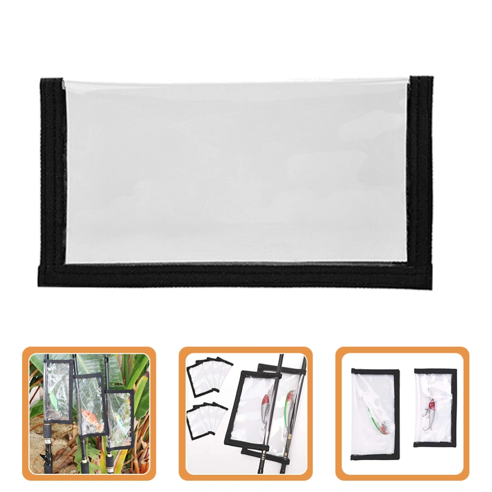 Fishing Lure Wrap Fishhook Protector Clear PVC Lure Cover Bait Storage Bag Fishing Hook Cover