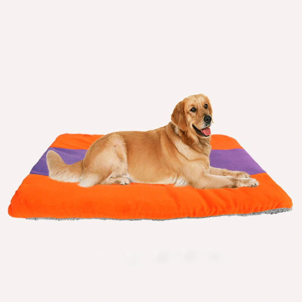 Fleece Dog Bed Mat Chihuahua Husky Puppy Cushion Winter Warm Pet Dog Crate Beds 39x32cm