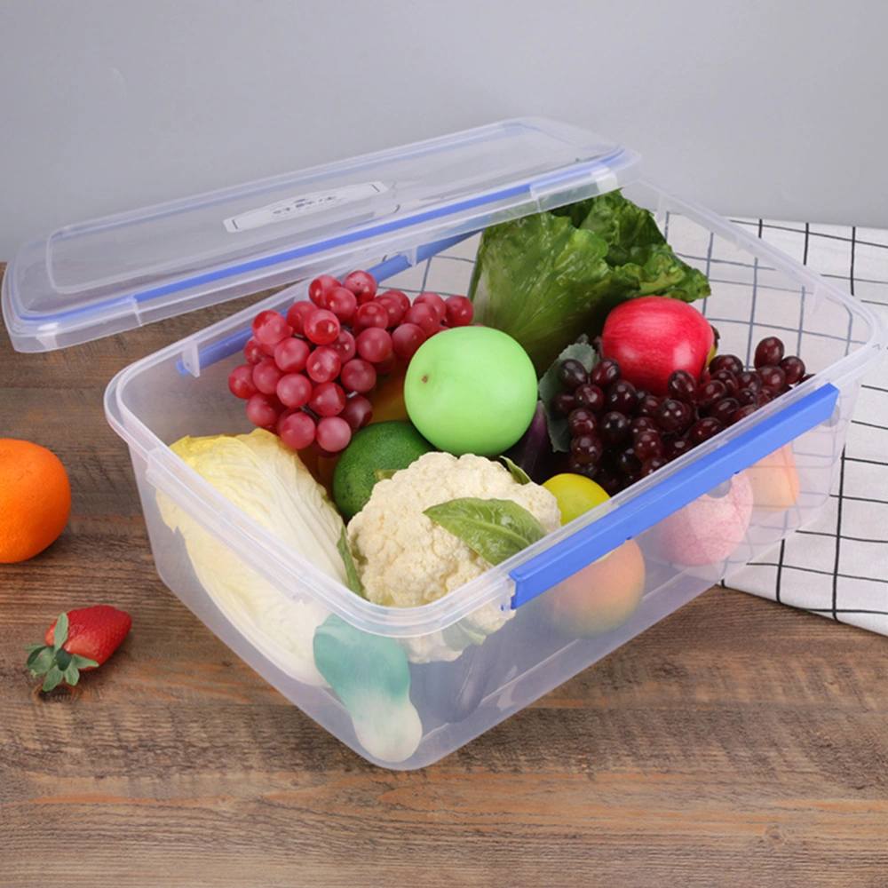 10L Food-grade PP Lunch Boxes Set Sealing High Temperature Resistant Food Container Buckle Box for Home Refrigerator Microwave