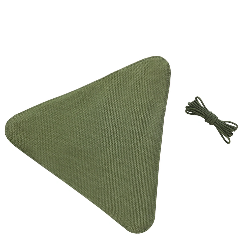 Outdoor Camping Tripod Stool Triangle Cloth with Rope Fishing Stool Tools