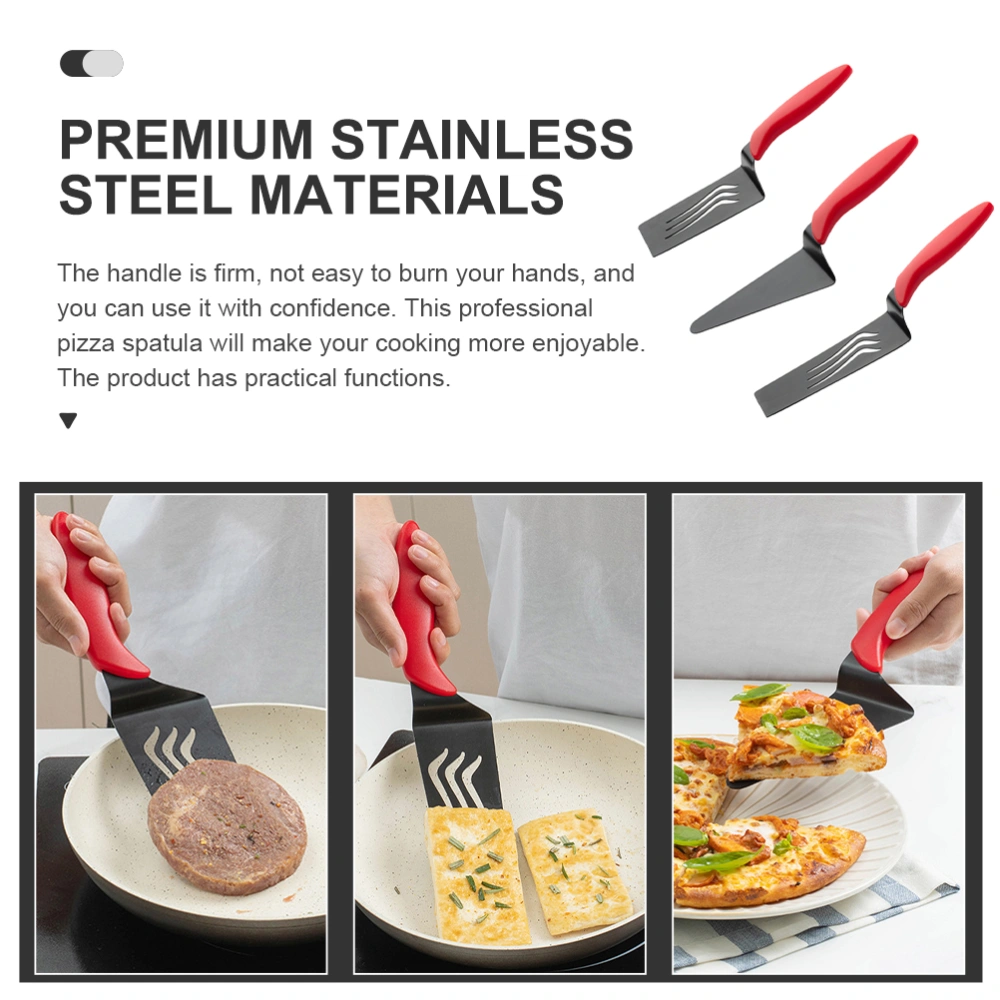 3 Pcs Stainless Steel Pizza Shovel Cakes Transfer Shovel Baking Shovel Pizza Spatula