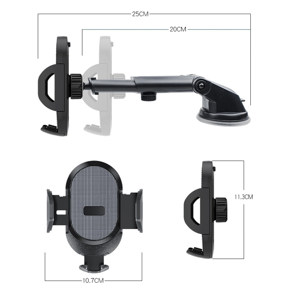Car Suction Cup Phone Holder Rotatable Phone Stand Car Mount Bracket for Phone