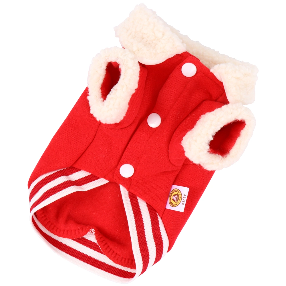 Christmas Pet Costume Cotton Pet Garment Pet Outfit Lovely Pet Party Clothes