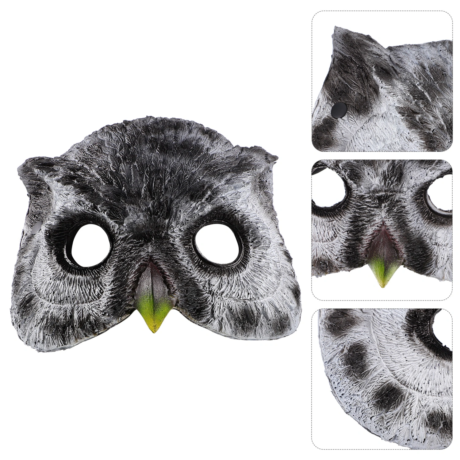 Party Mask Owl Mask Halloween Half Mask Masquerade Mask Cosplay Eye Mask Costume Prop