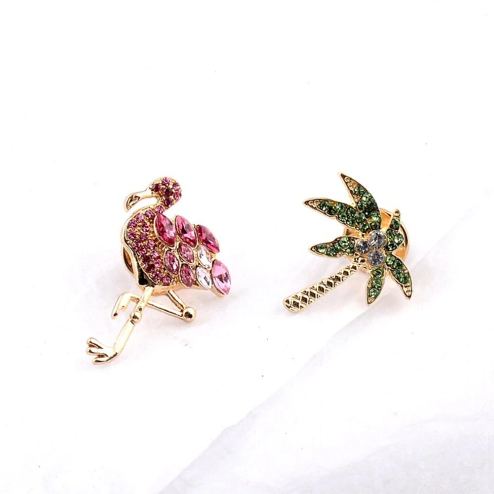 3pcs Elegant Brooch Fashion Alloy Brooch Exquisite Badge Creative Brooch Pin Party Supplies for Festival Banquet