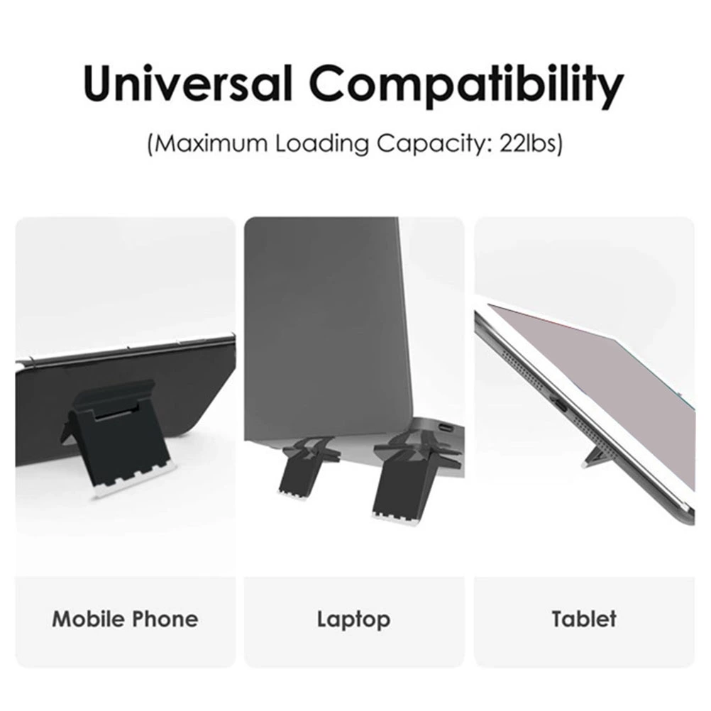 4pcs Laptop Stand Ergonomic Laptop Riser Airflow Stand Foldable Laptop Holder