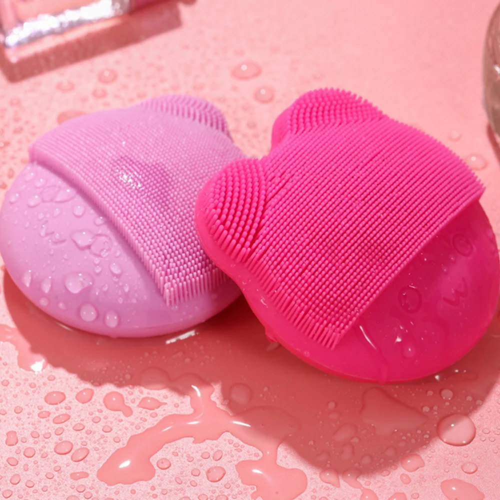 Facial Cleansing Brush Silicone Electric Face Brush Waterproof Facial Cleanser