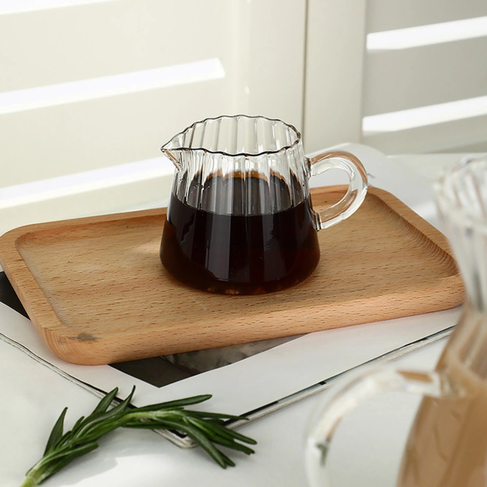 Glass Creamer Pitcher Coffee Creamer Pitcher Home Juice Cup Office Coffee Cup Water Container