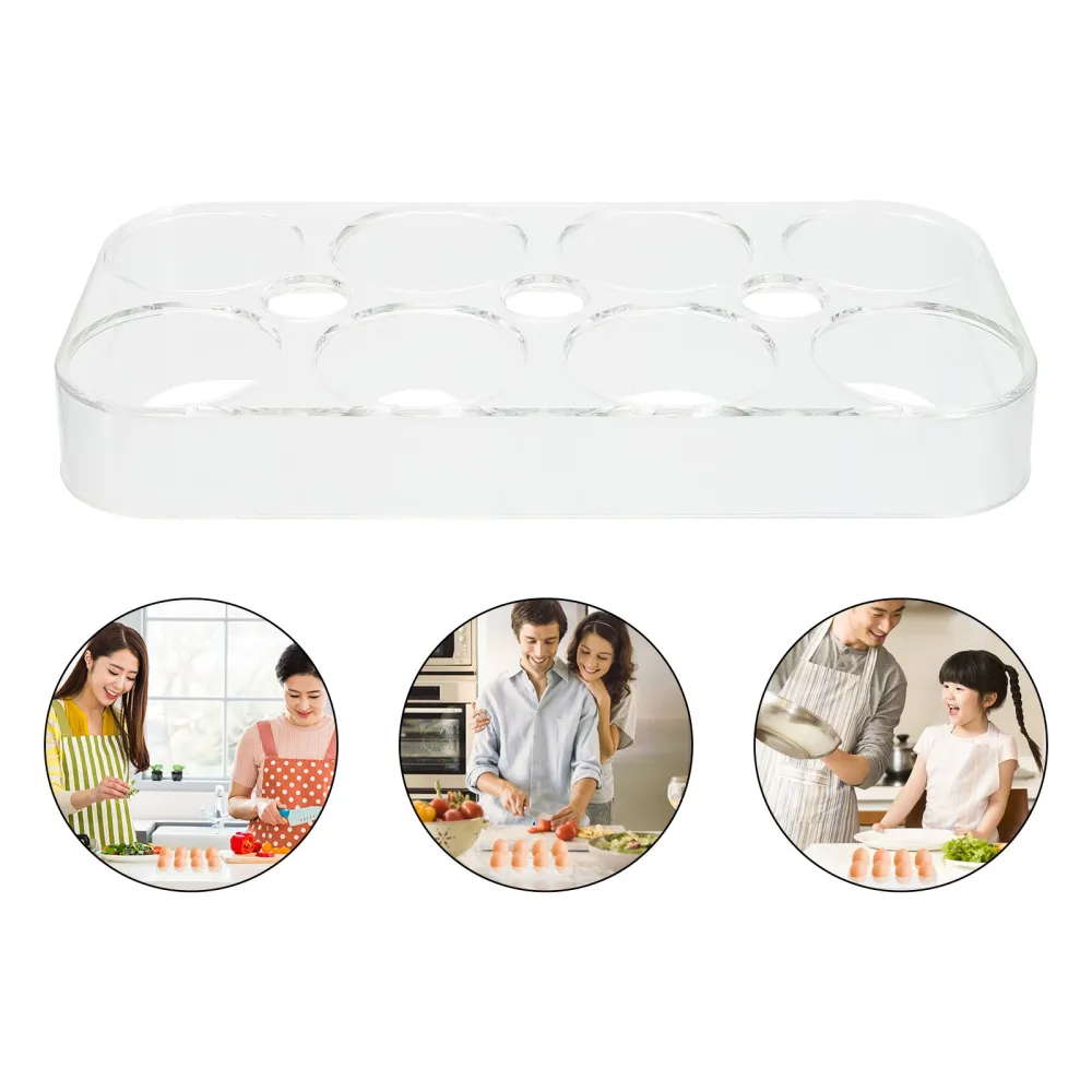 Refrigerator Egg Tray Practical Egg Storage Box Egg Storage Container for Home